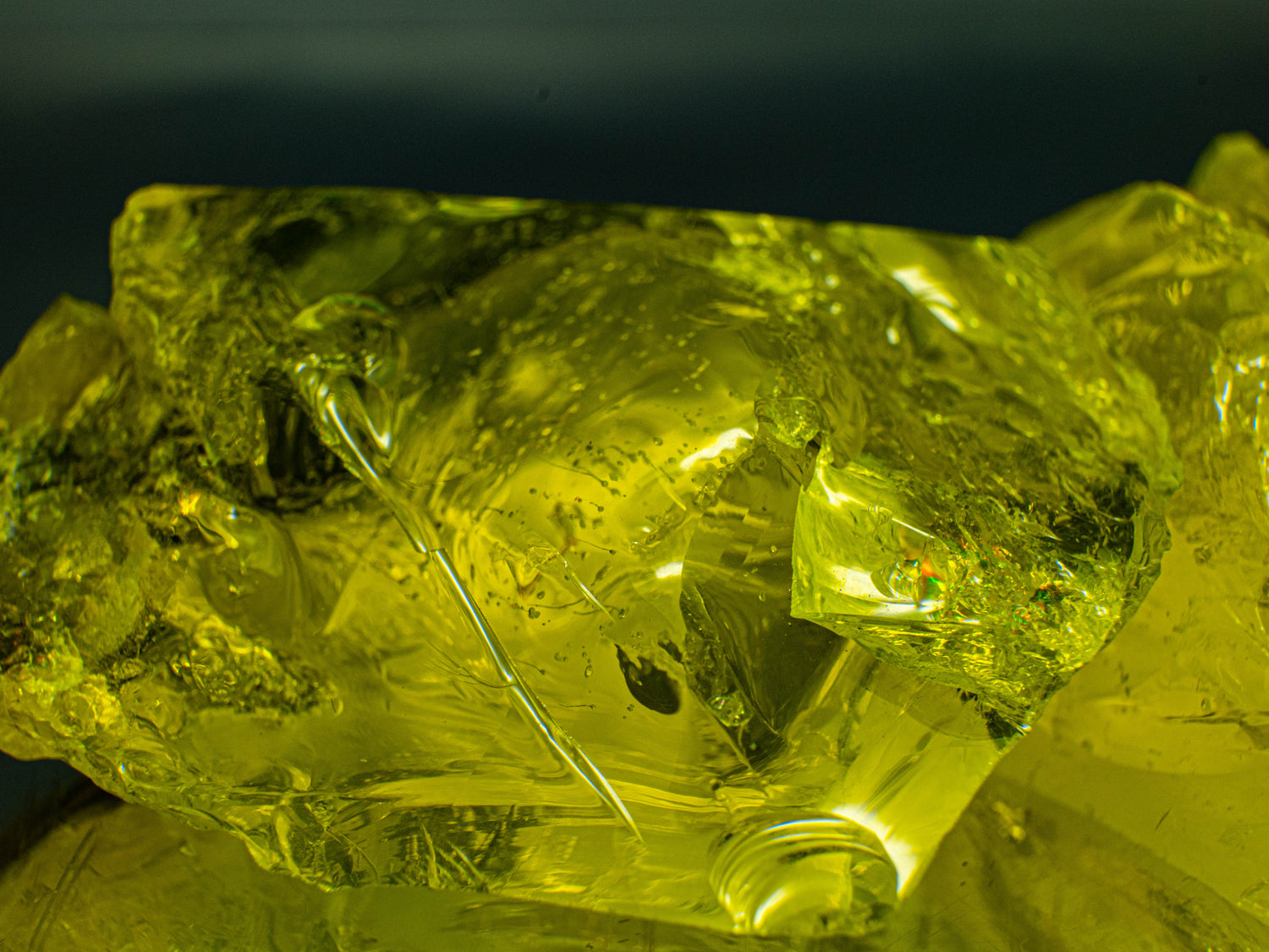 Yellow Laboratory Gemstone Garnet