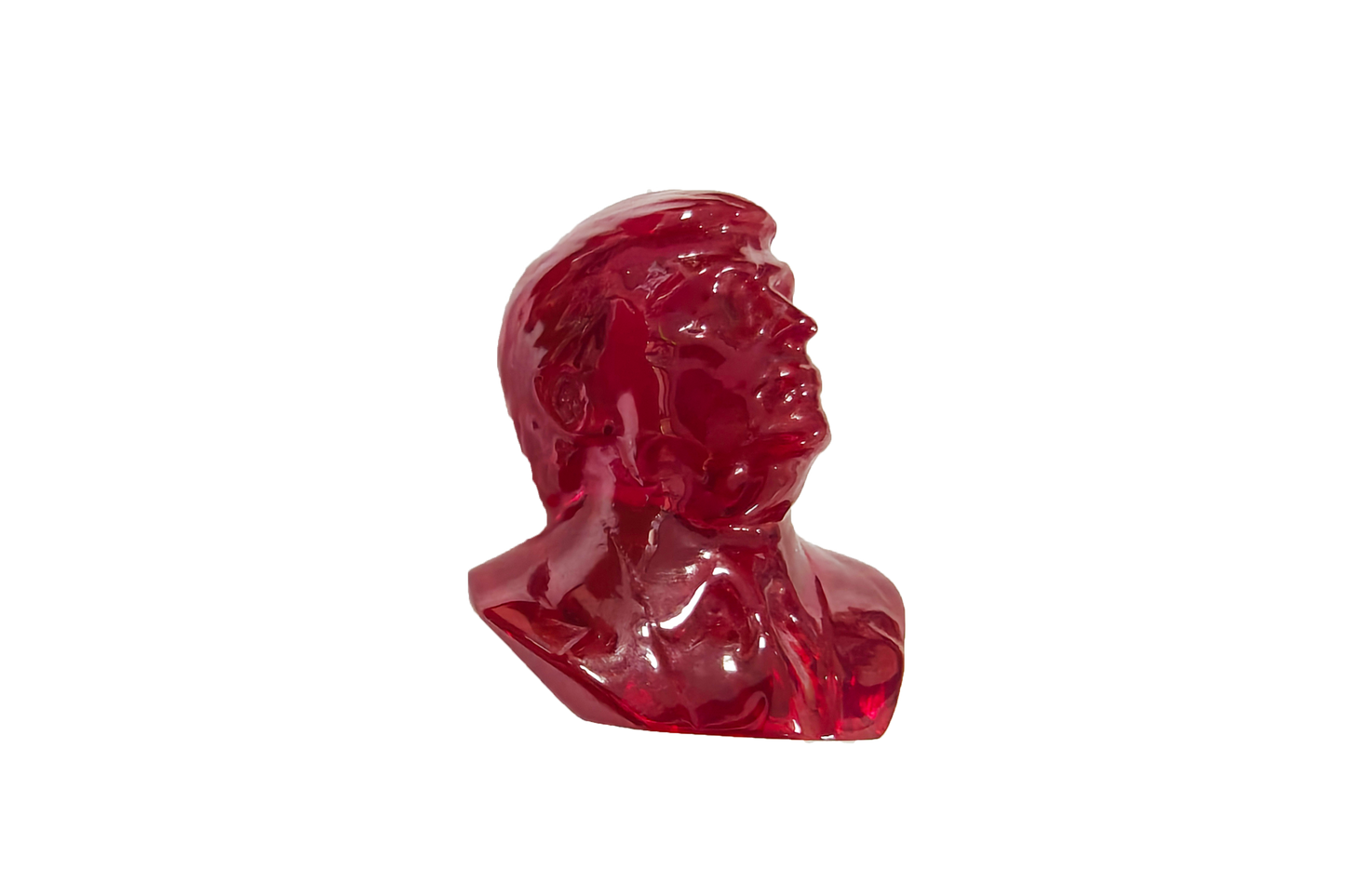 Lab-Grown Corundum Carved Piece