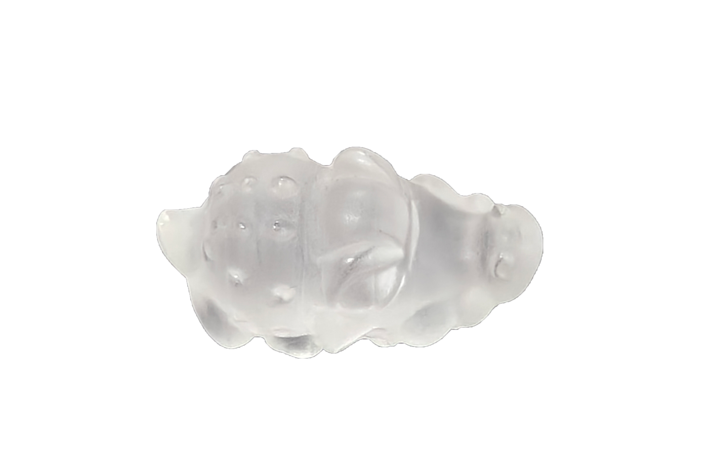 Lab-Grown Corundum Carved Piece