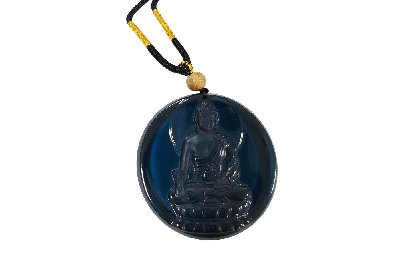 Lab-Grown Corundum Pendant