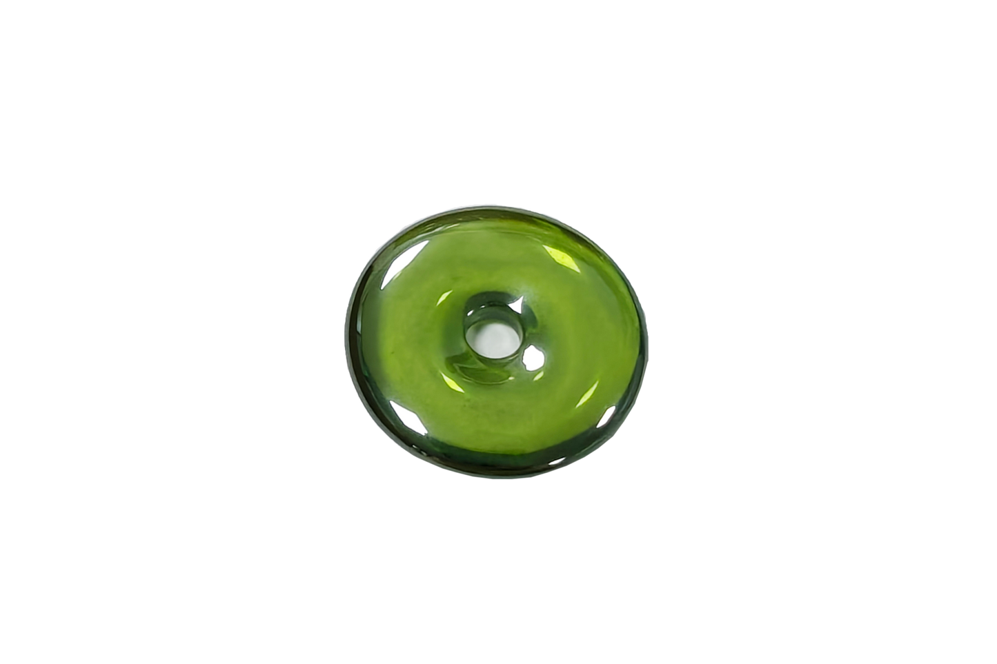 Lab-Grown Corundum Pendant