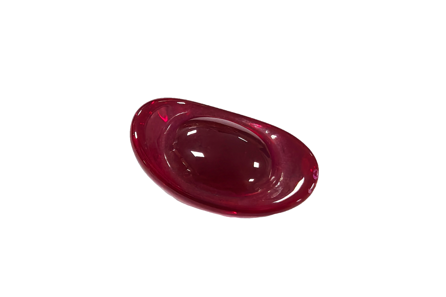 Lab-Grown Corundum Carved Piece